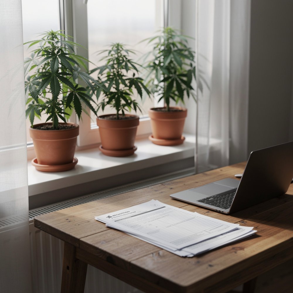 Laglig odling av cannabis – tre plantor i hemmamiljön Laglig odling av cannabis – tre plantor i hemmamiljön